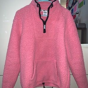 PINK SHERPA JACKET